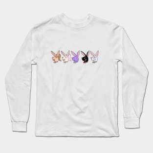 Cartoon Bunnies Long Sleeve T-Shirt